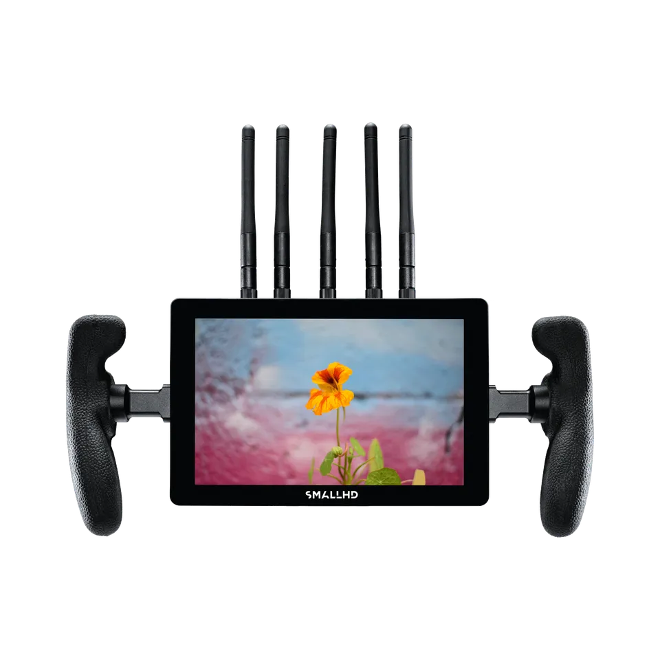 SmallHD Indie 7 Bolt 4K RX monitor 7" touch Gold Mount