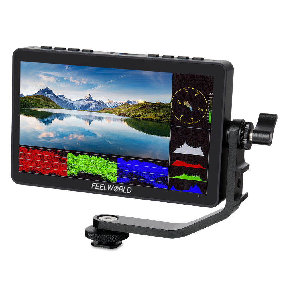 Feelworld F5 PRO V4 Monitor Camera Touch 6 Pollici 450nit F970