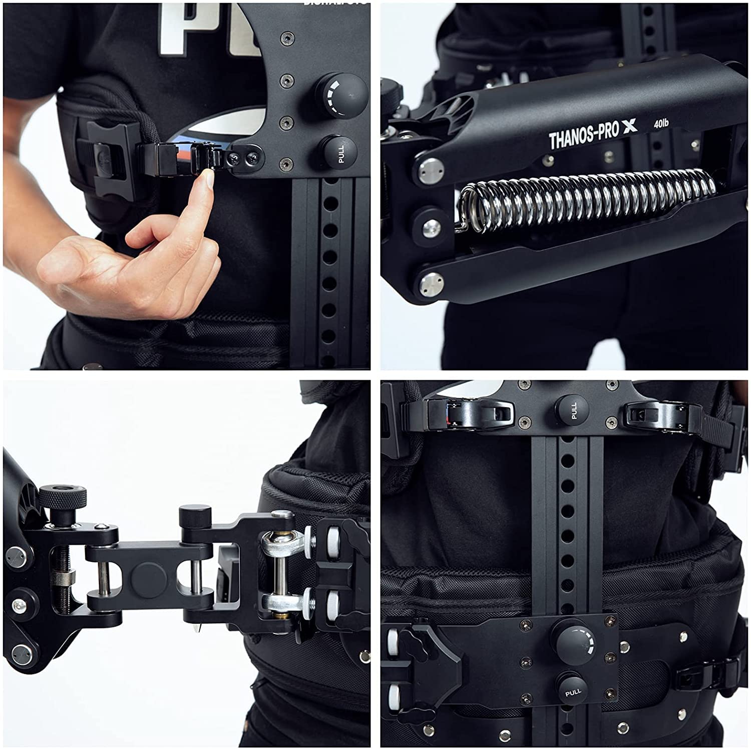 DigitalFoto Thanos-Pro X gilet steadicam 5-18kg V-mount