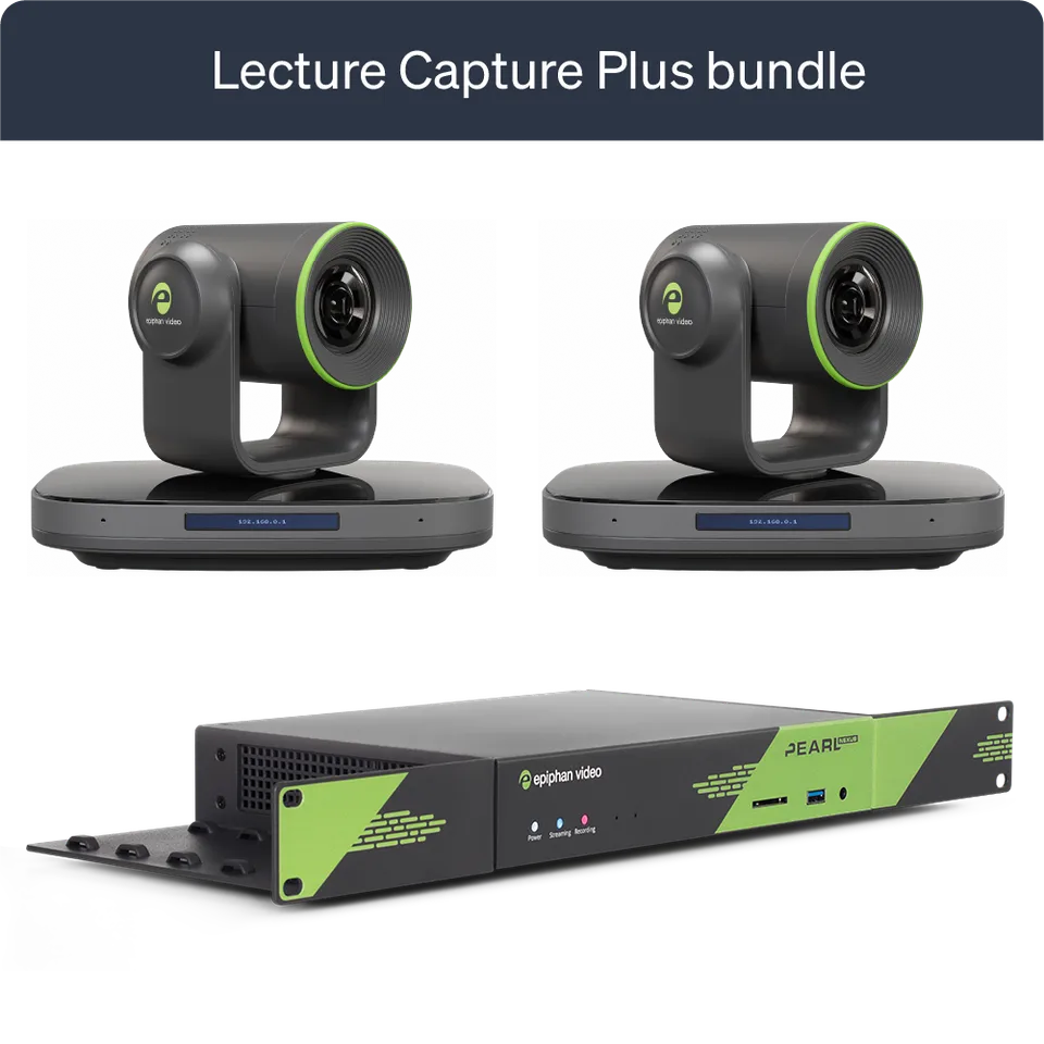 Epiphan Lecture Capture Plus Bundle kit streaming lezione