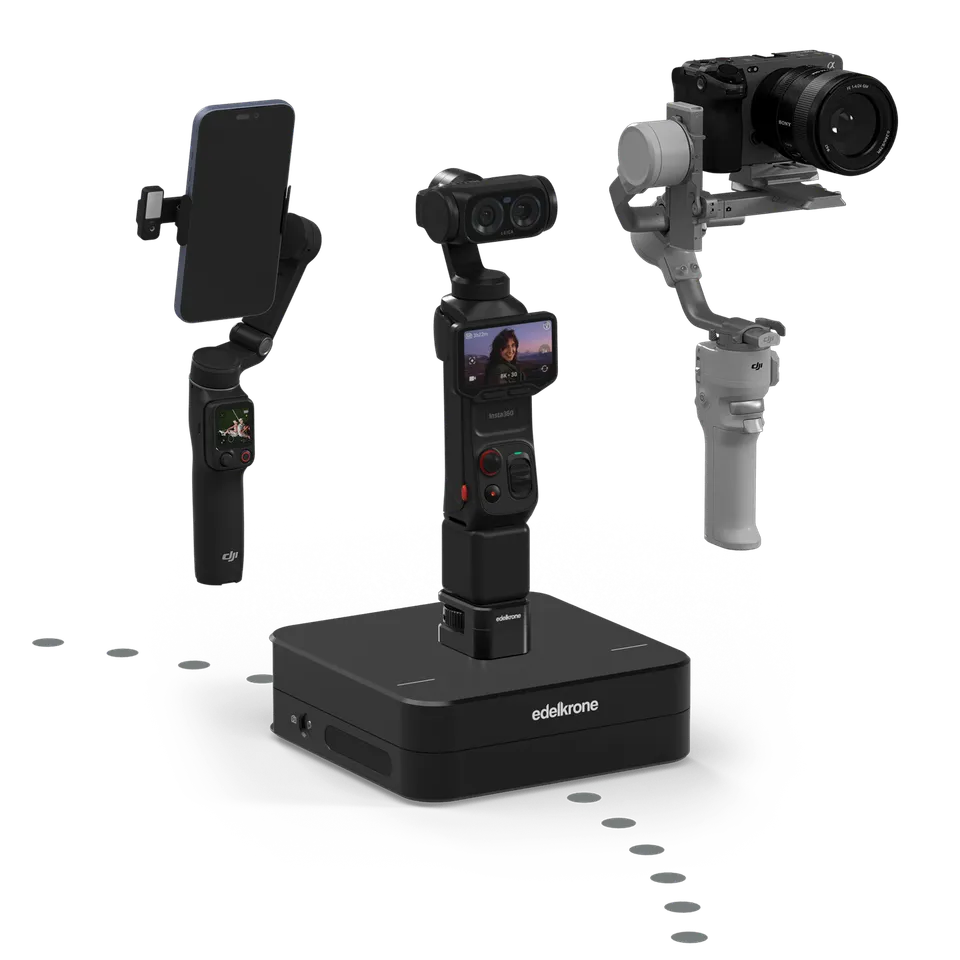 Edelkrone Dolly GO carrello motorizzato camera app gimbal