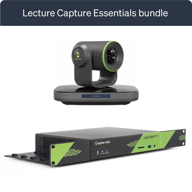 Epiphan Lecture Capture Essentials Bundle kit aula diretta