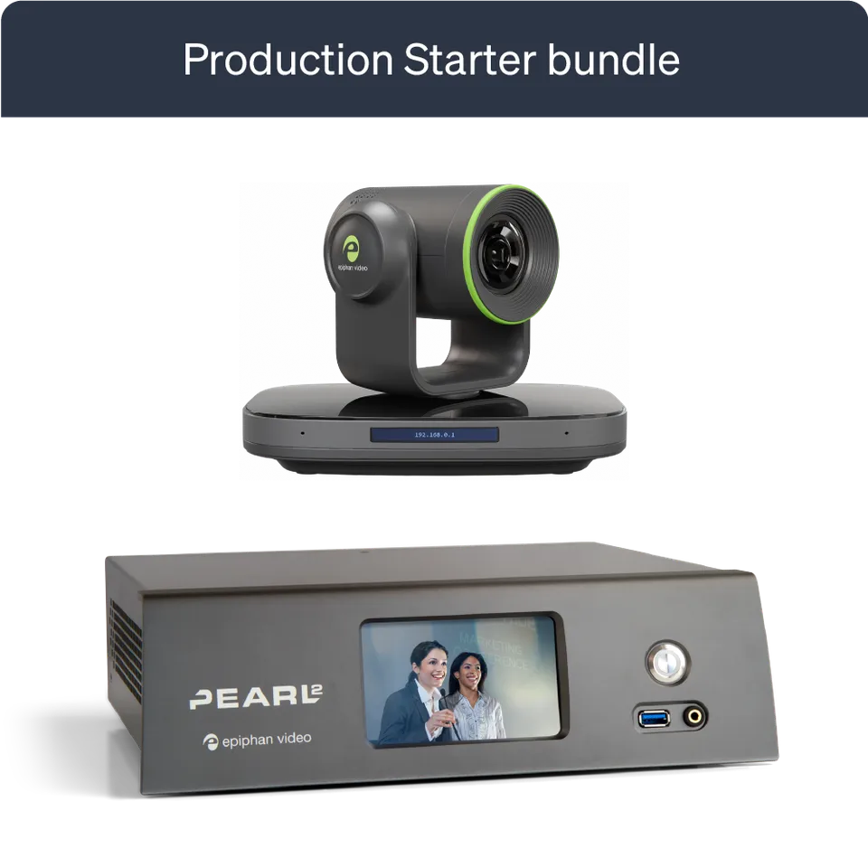 Epiphan Production Starter Bundle kit regia streaming