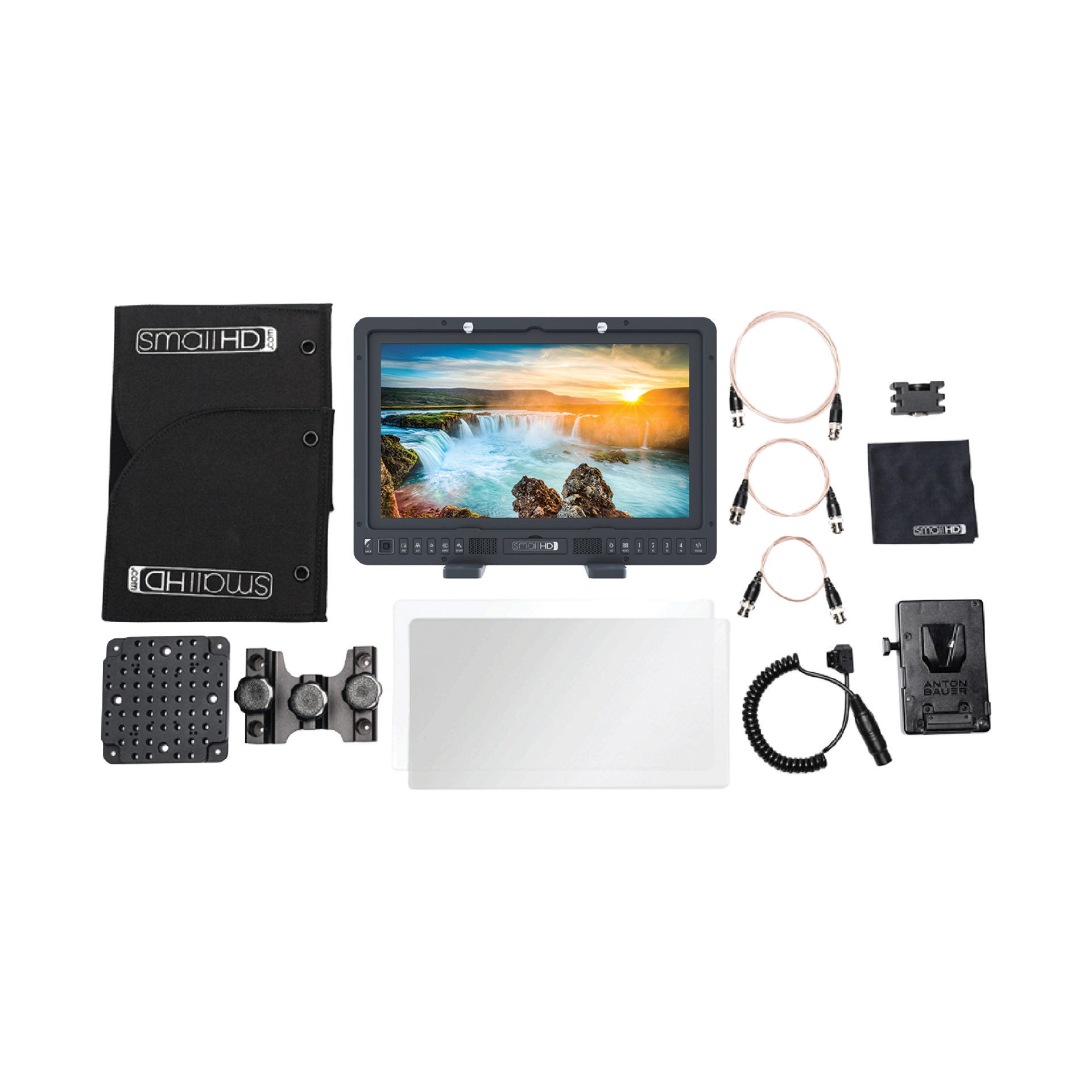 SmallHD 1703 P3X Monitor 4K 17 Kit V-Mount daylight