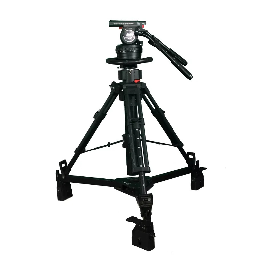 Sachtler CIII S25+ treppiede pneumatico 55kg con testa video