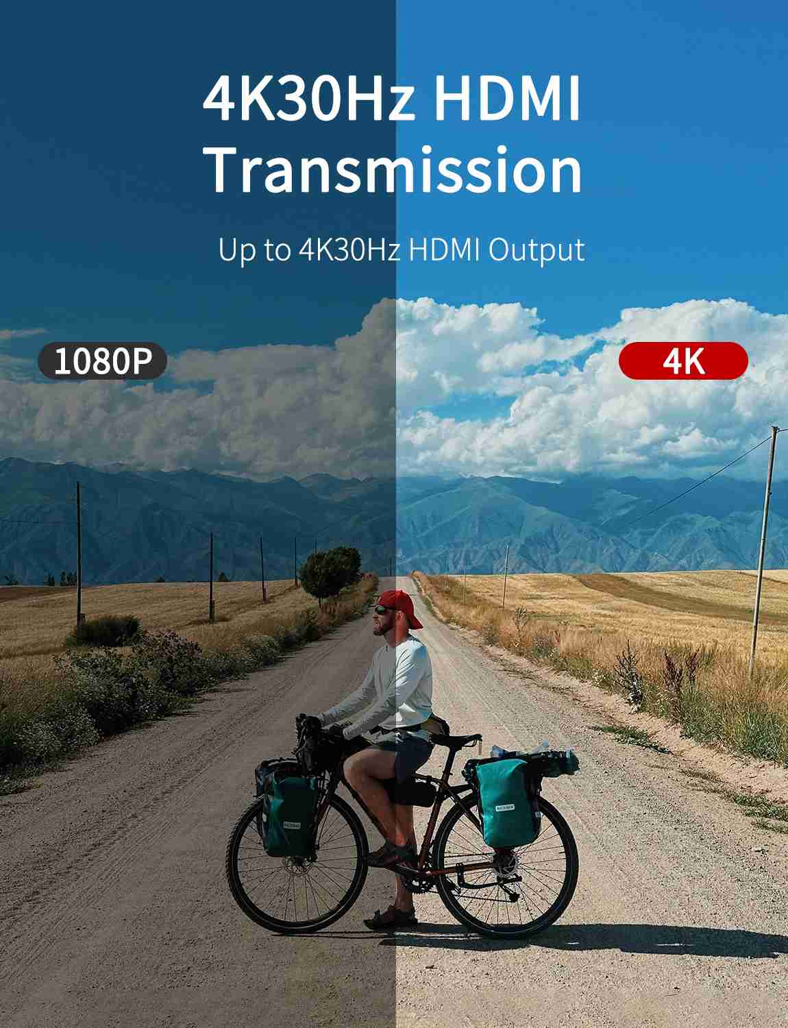 Feelworld WT1S trasmettitore video wireless 4K SDI HDMI TX RX