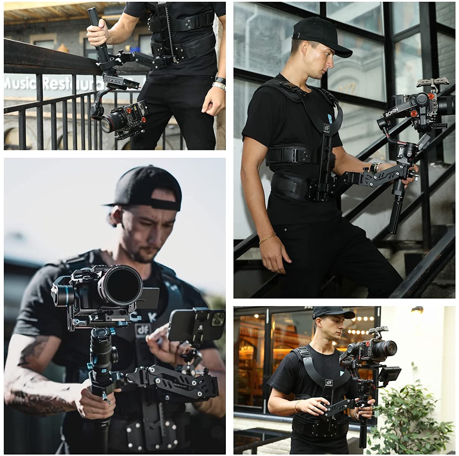 DigitalFoto Thanos-SE Gilet Gimbal Steadicam 2-8 kg