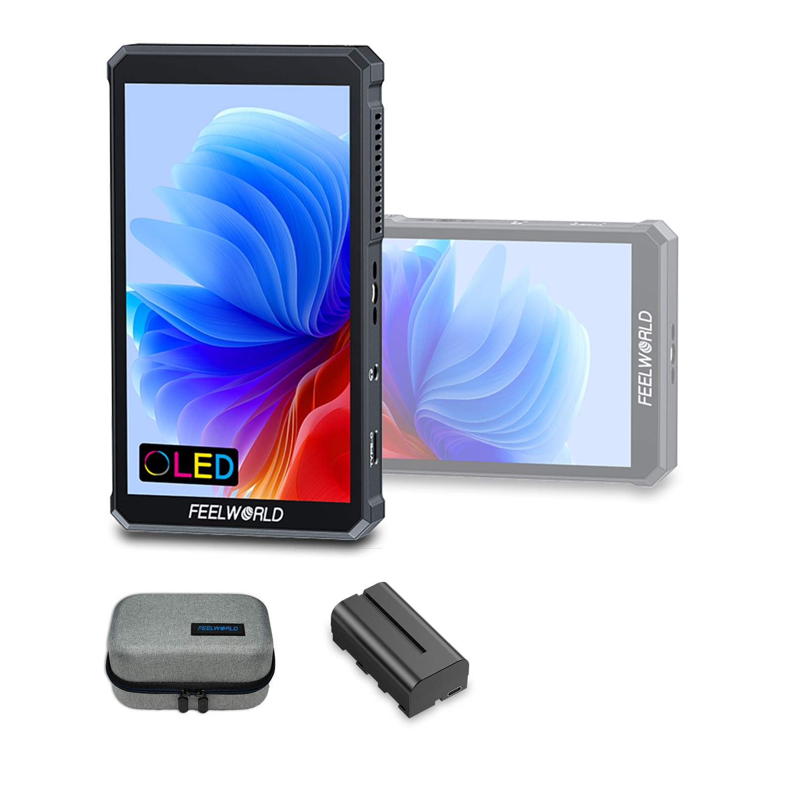 Feelworld PS6 Monitor Camera 5.5" OLED Touch Verticale F550