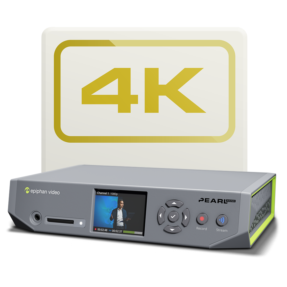 Epiphan Pearl Nano 4K add-on licenza video 4K