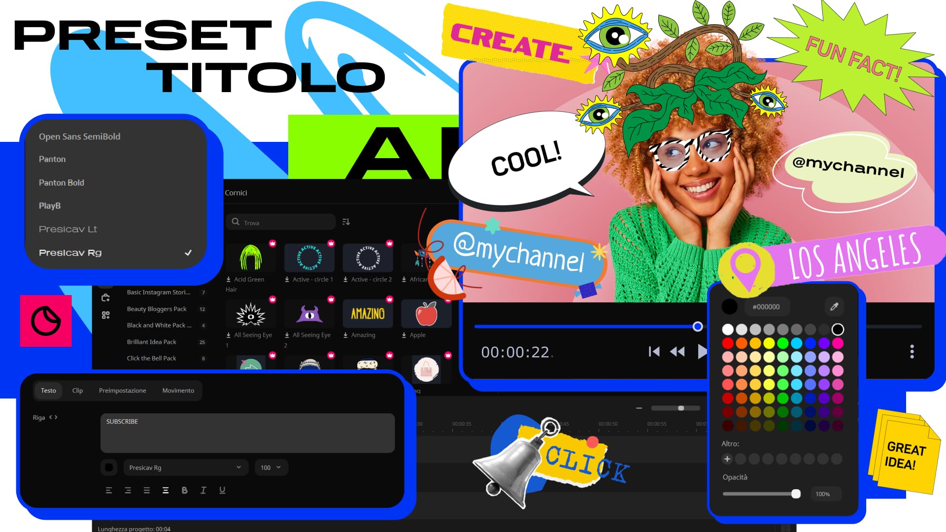 Movavi Video Editor programma montaggio video Mac 1 anno commerciale