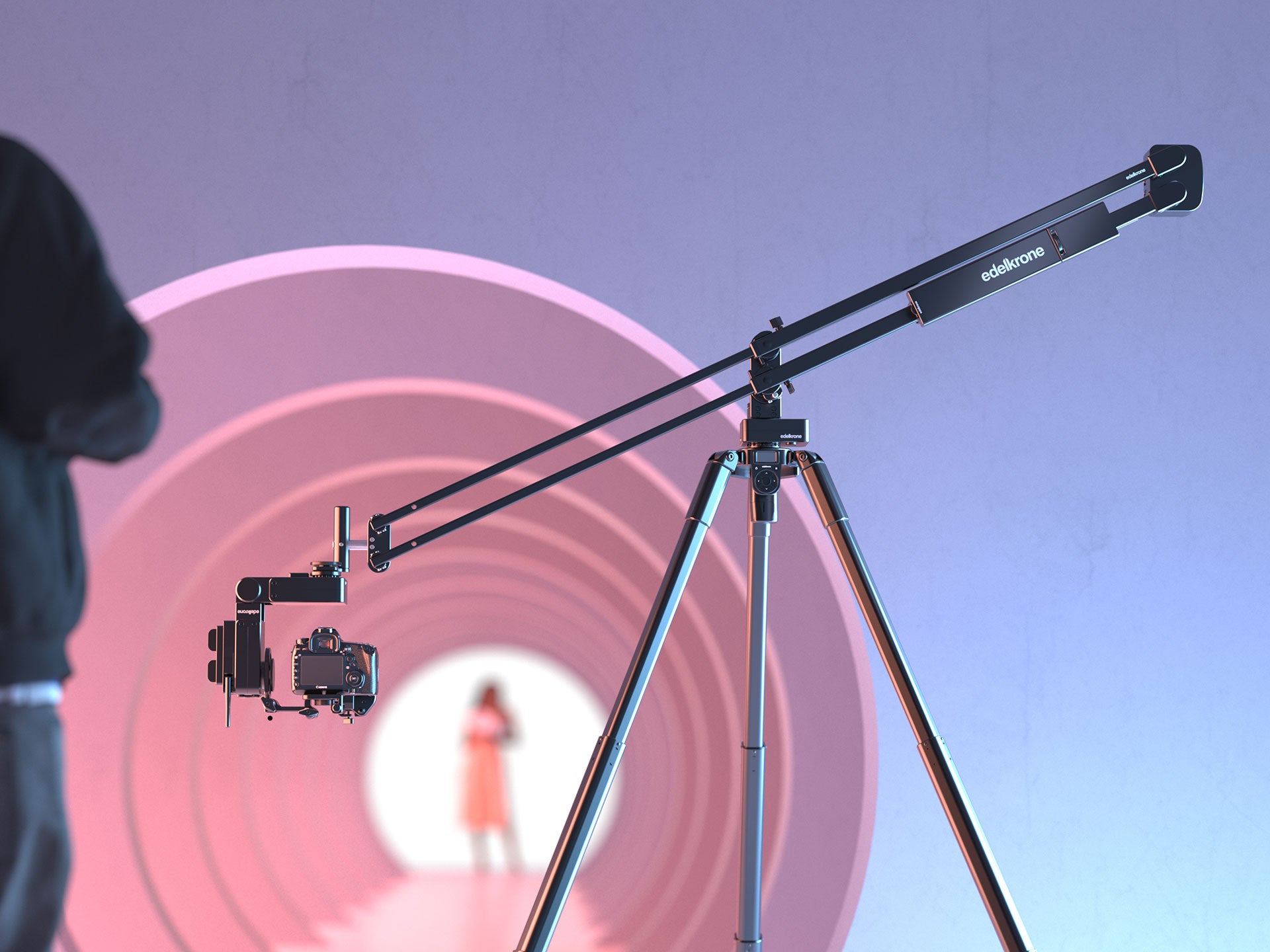 Edelkrone CineMaster Bundle kit JibPLUS HeadPLUS cinema