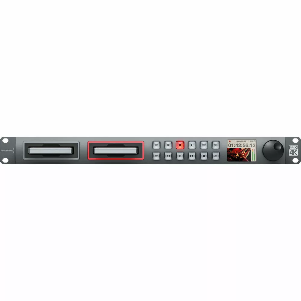 Blackmagic HyperDeck Studio Pro 2 registratore SSD ProRes 4K