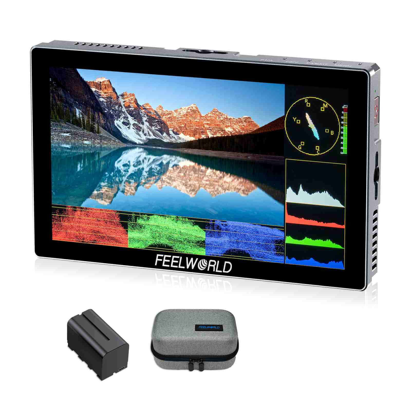 Feelworld P6X monitor camera 5,5" touch 1000nit HDMI 4K standard
