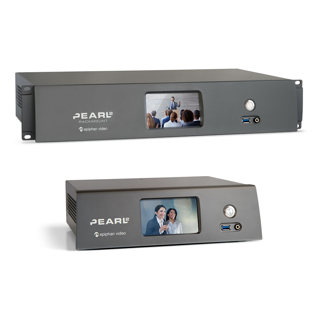 Epiphan Pearl-2 sistema regia video encoder streaming 4K