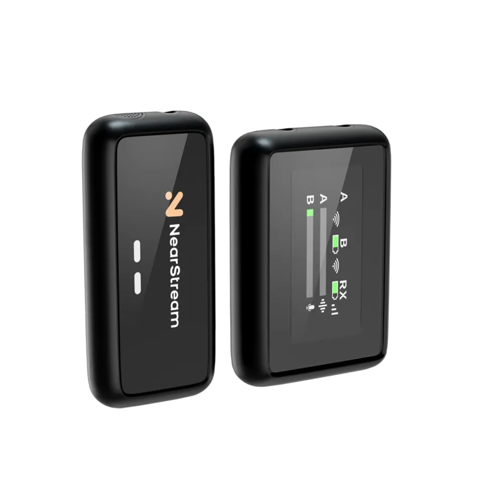 NearStream AWM20T lavalier wireless 200 m con display