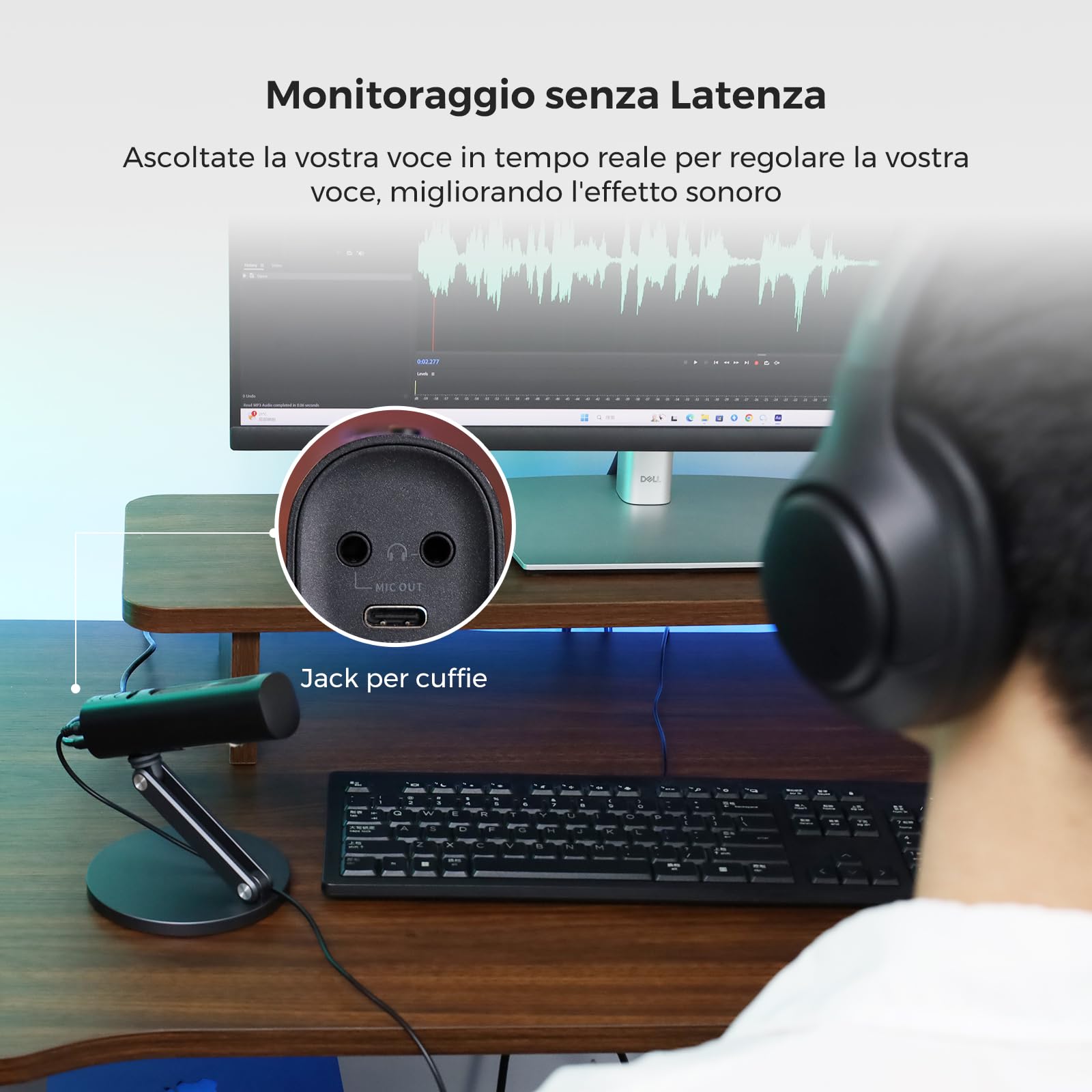 NearStream Microphone AM10U microfono condensatore USB 3 pattern
