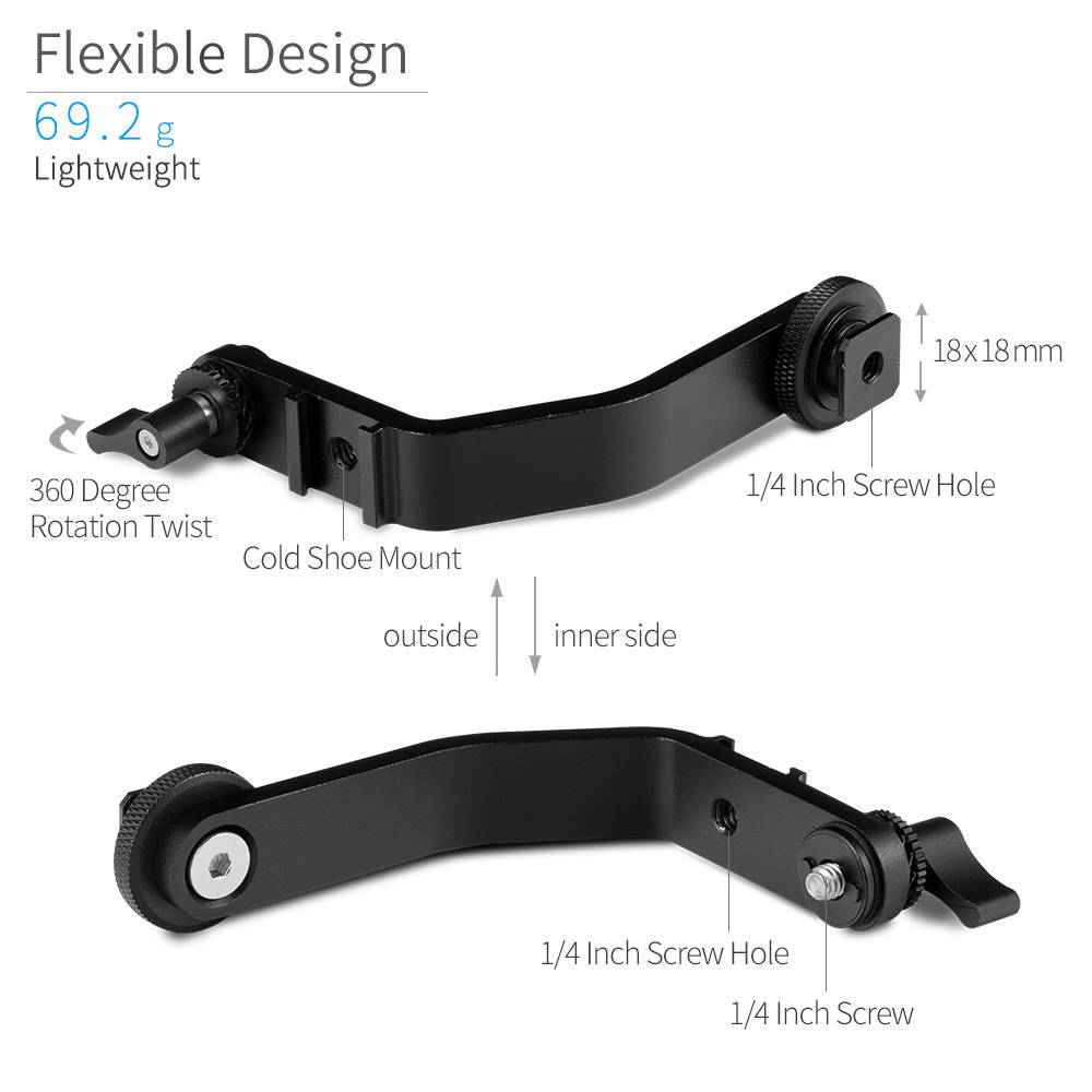 Feelworld F6 Plus Tilt Arm braccio per monitor 5.5"