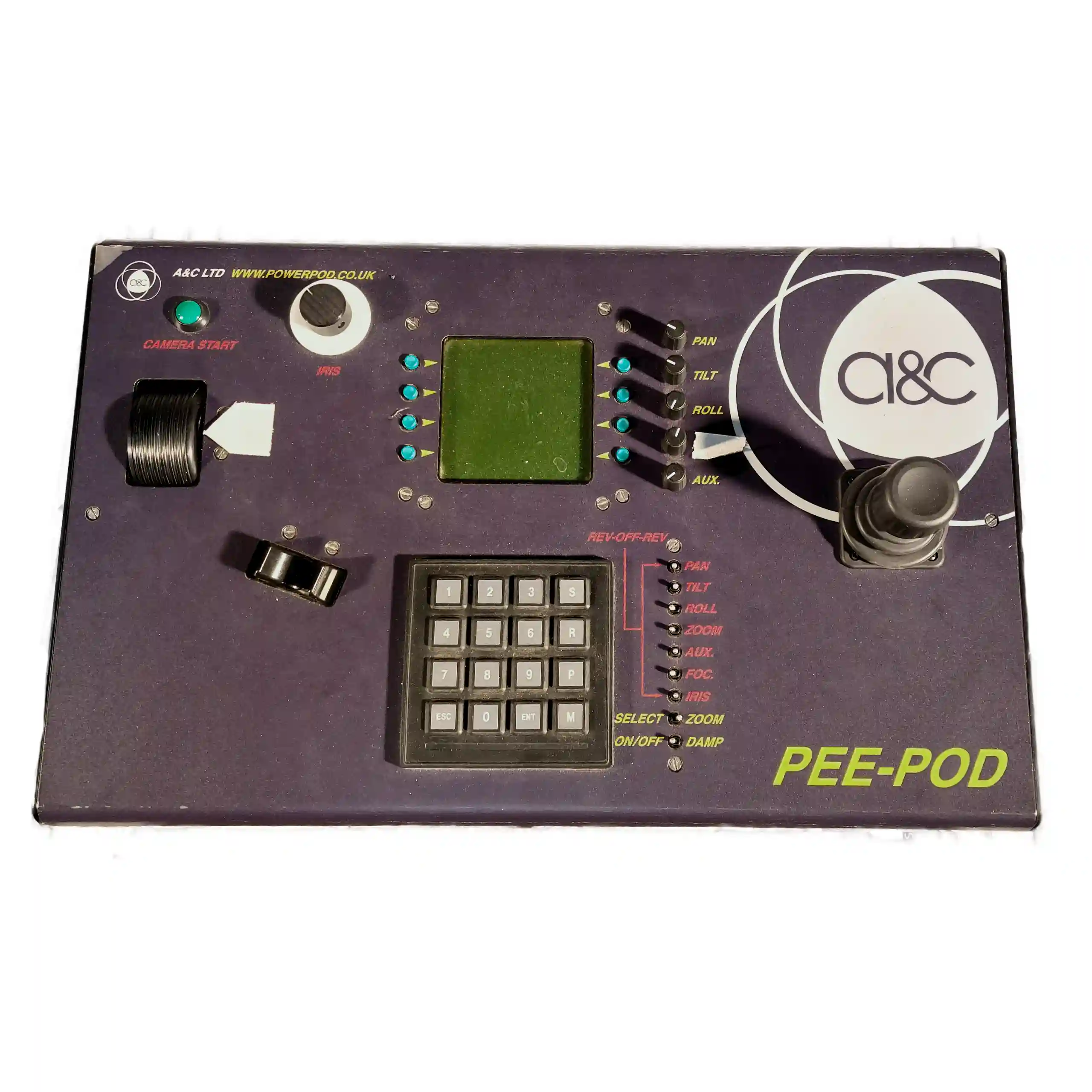 A&C Pee-Pod 500 HD testa robotica 2D 30 kg