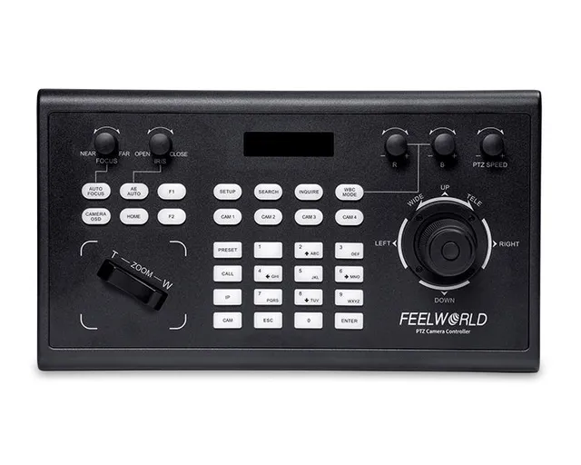 Feelworld KBC10 Controller PTZ con Joystick PoE per Broadcast