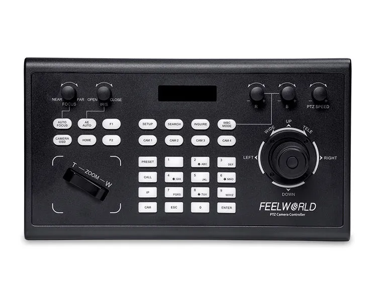 Feelworld KBC10 Controller PTZ con Joystick PoE per Broadcast