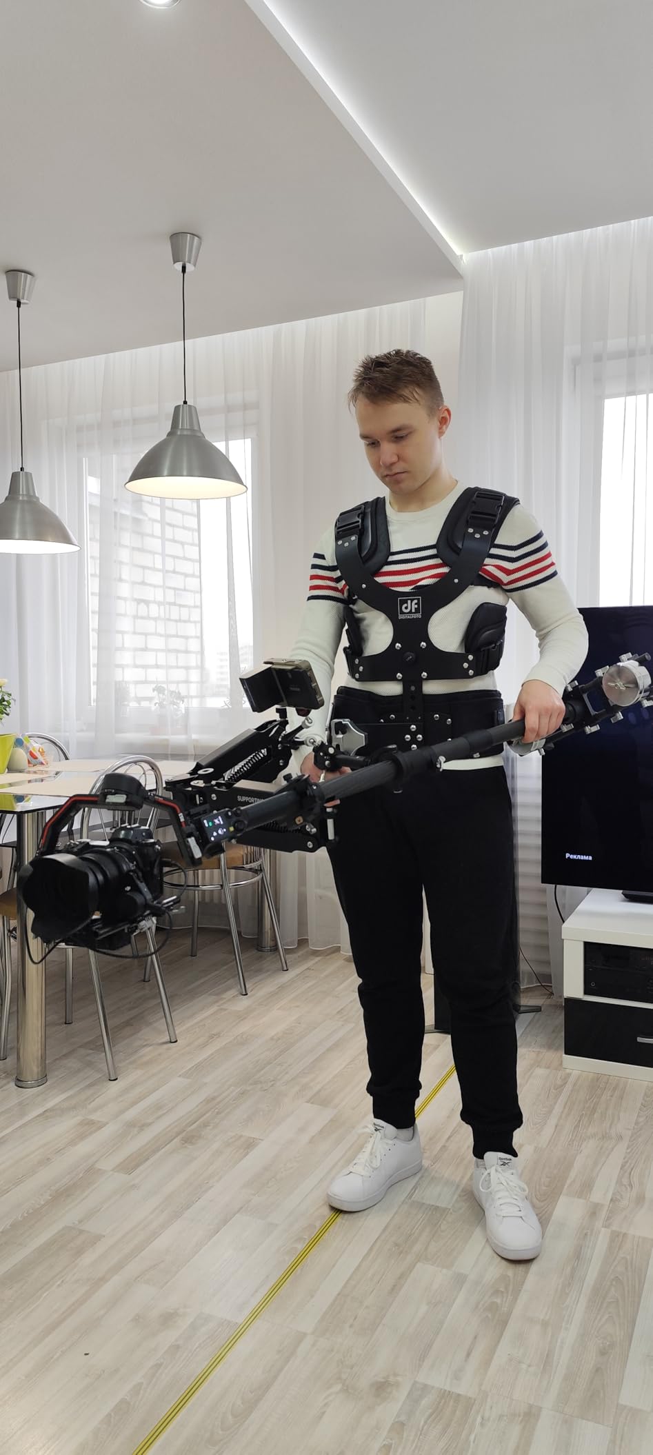DigitalFoto Thanos Pro II steadycam vest per gimbal DJI