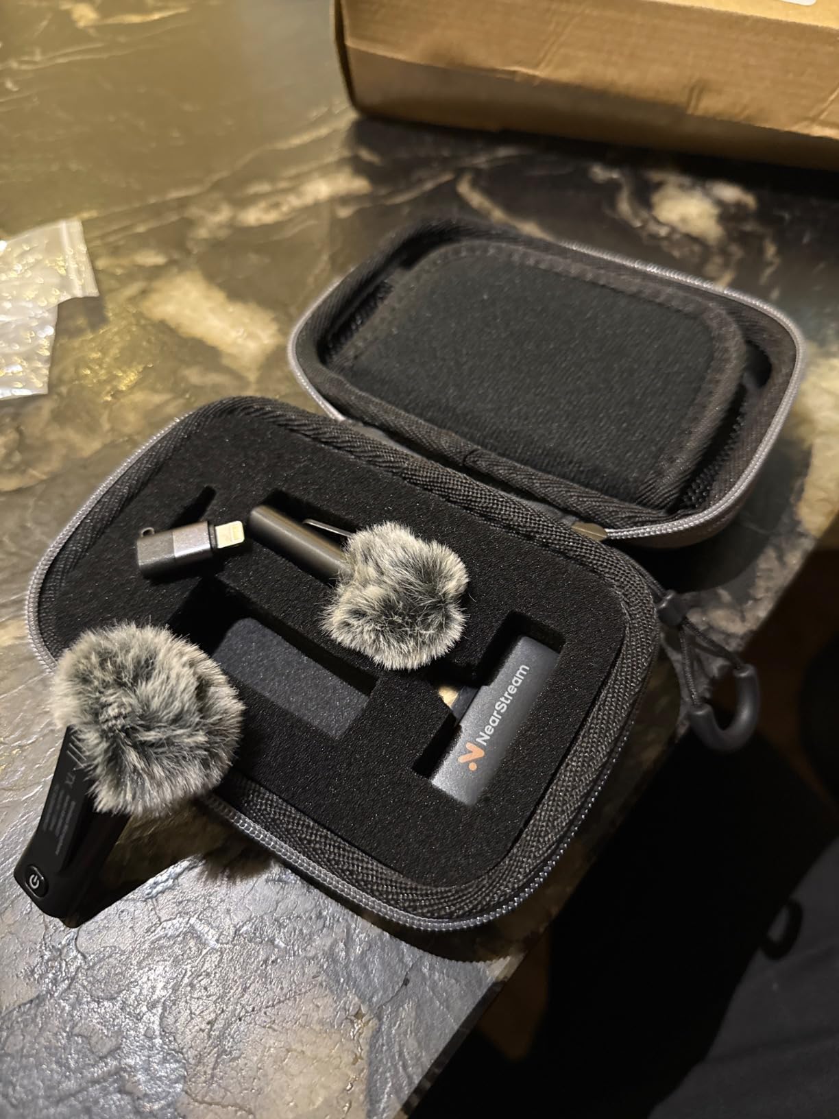 NearStream AWM10T mini lavalier wireless USB-C 6 ore