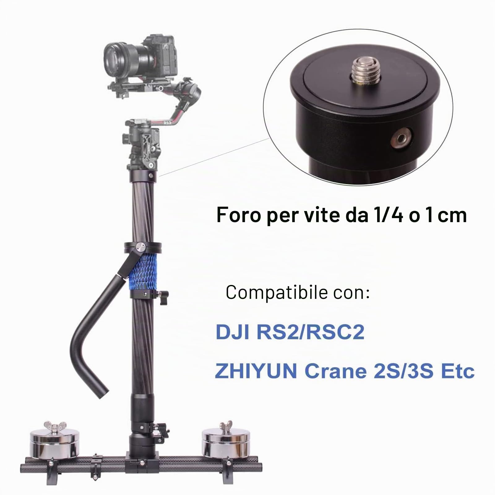 DigitalFoto Thanos Pro II steadycam vest per gimbal DJI