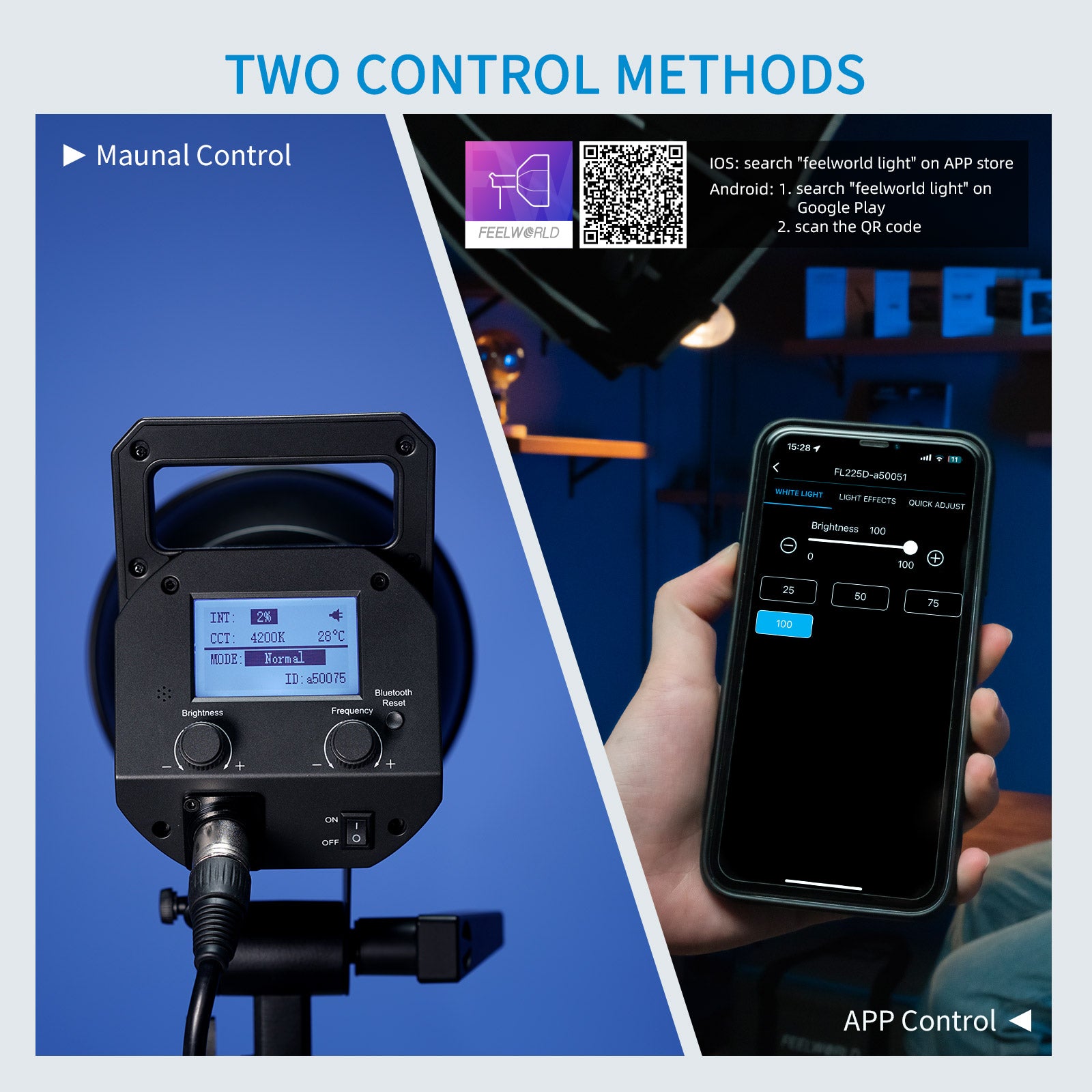 Feelworld FL225D Luce Video 225W 5600K Daylight