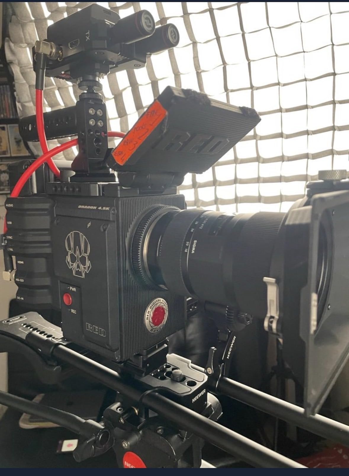 DigitalFoto AR12 cavo SDI 12G BNC 0.5m rosso 75Ω
