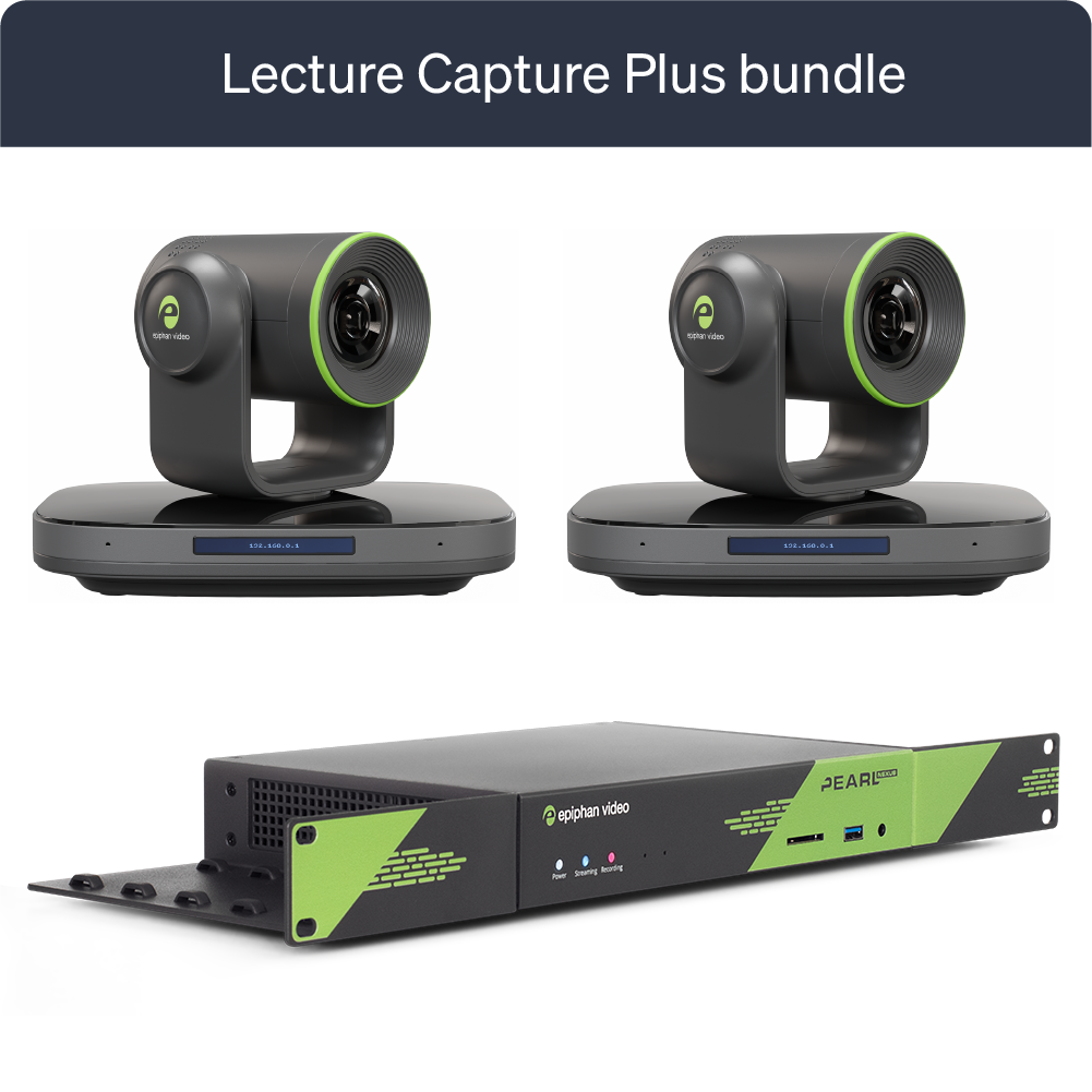 Epiphan Lecture Capture Plus Bundle kit streaming lezione