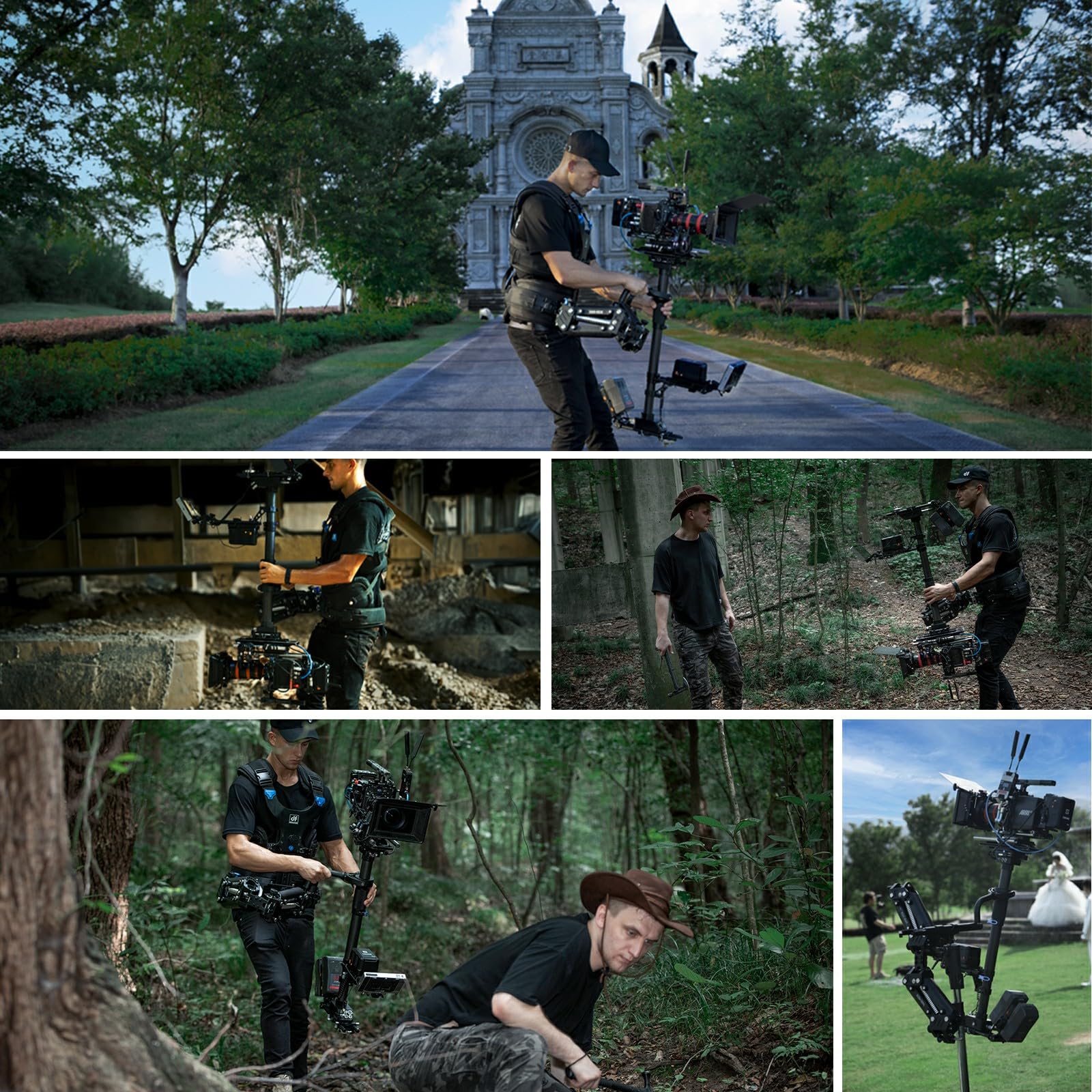 DigitalFoto Thanos PROCINE Steadycam Professionale 5-35 kg