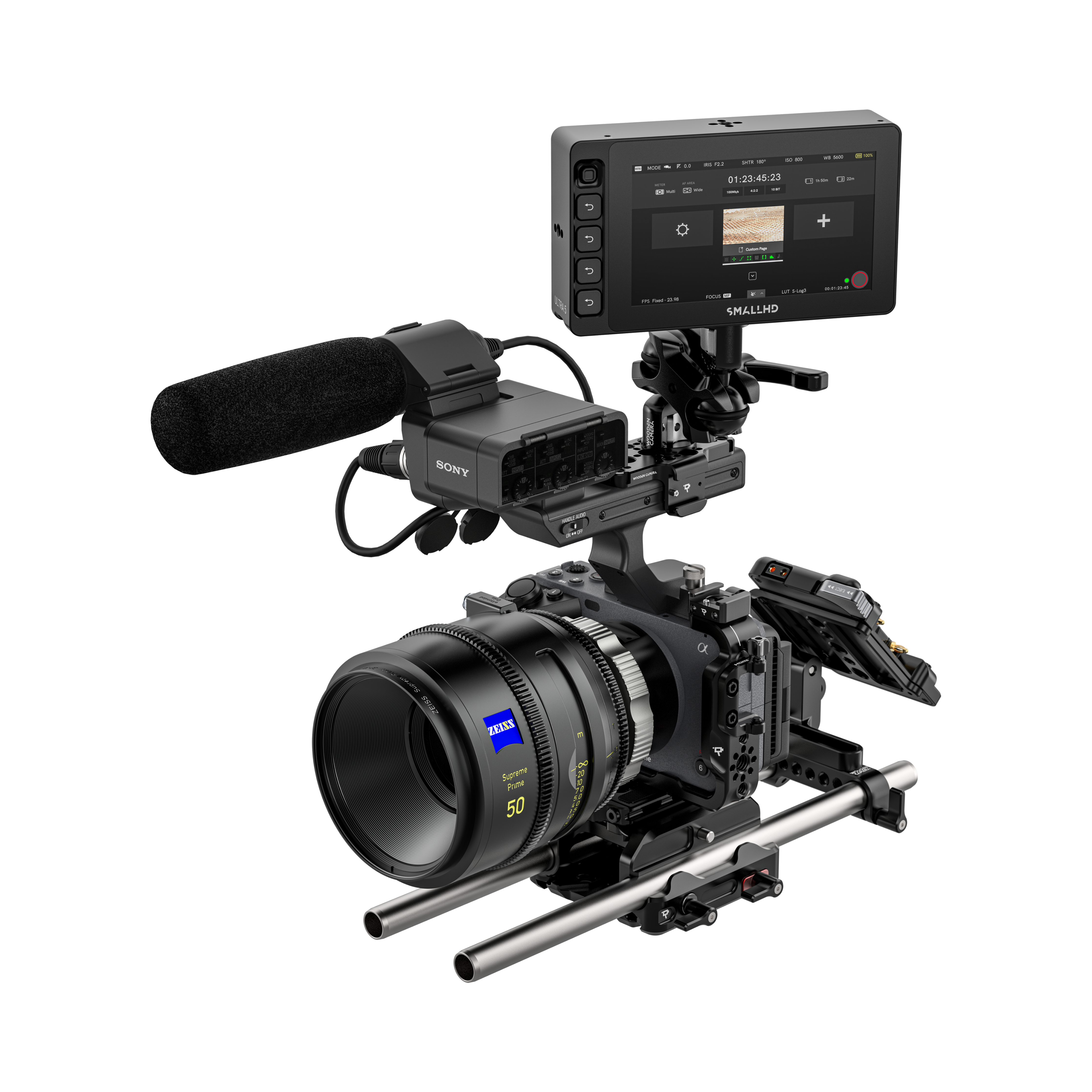 SmallHD Camera Control Kit Sony FX3 licenza software