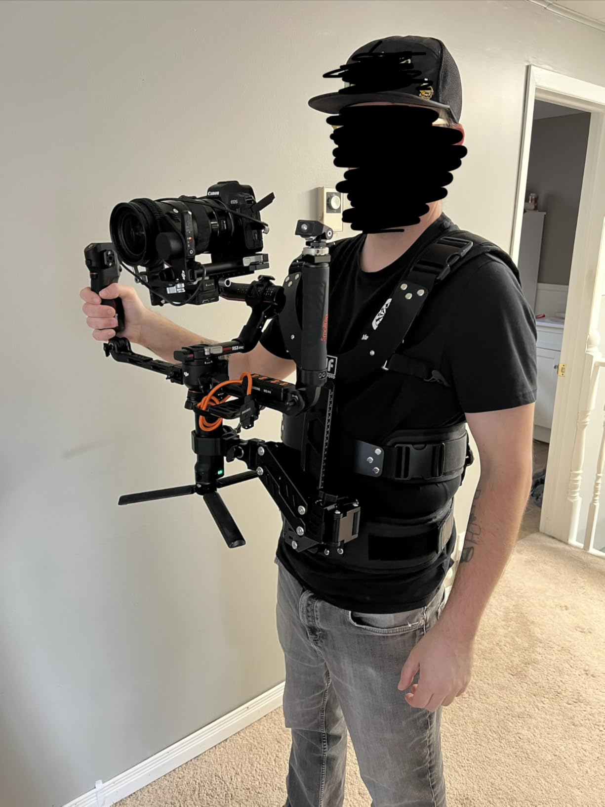 DigitalFoto Thanos-SE steadycam gilet supporto 2-8 kg