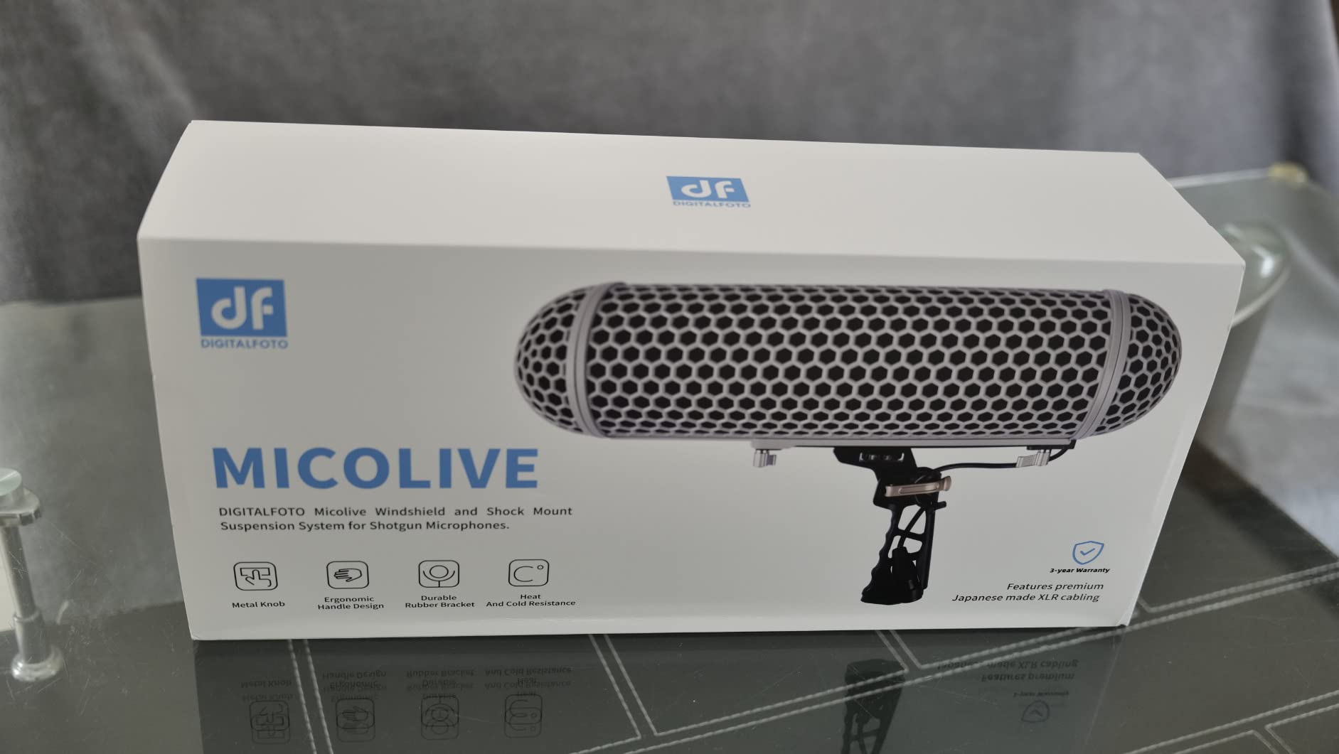 DigitalFoto Micolive Blimp Microfono Deadcat Rycote 325mm