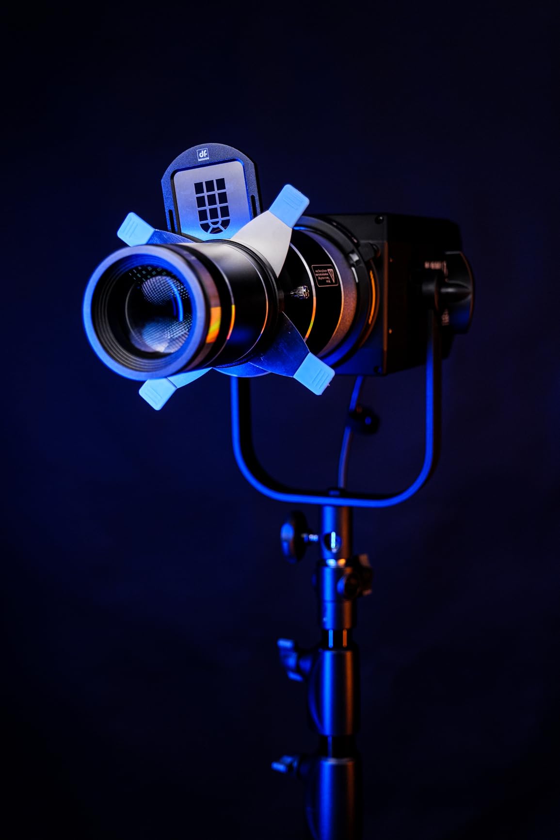 DigitalFoto Light FS-100SLENS Pro snoot Bowens con 25 gobo e filtri