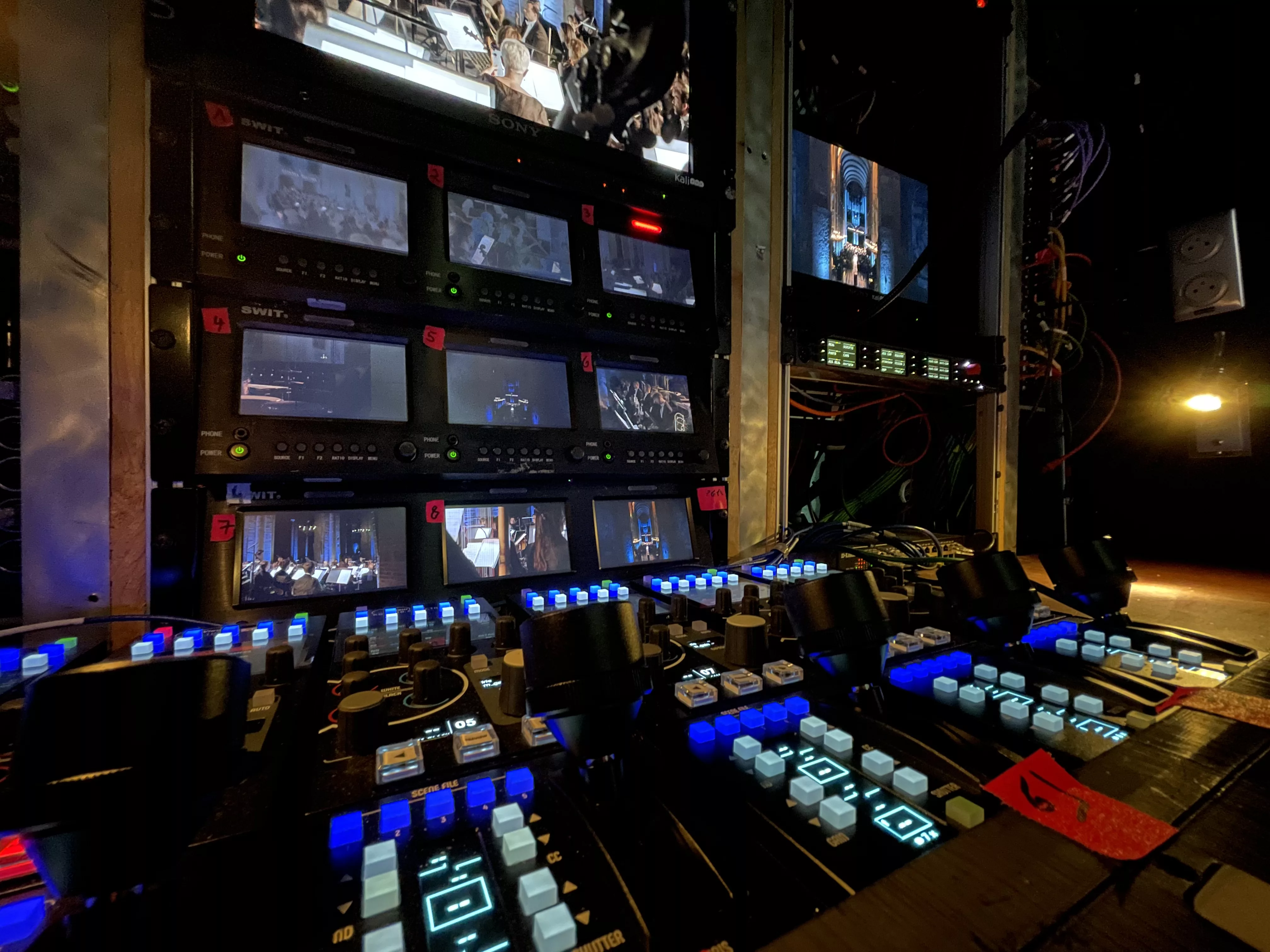 Kalison Régies KV2 regia mobile 12 camere HD/UHD