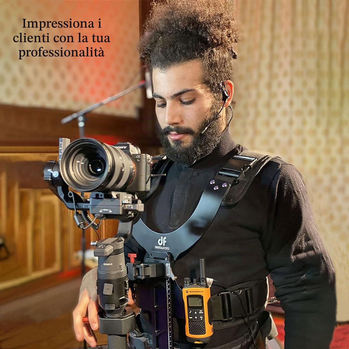 DigitalFoto Thanos steadycam gilet supporto universale 2-5 kg