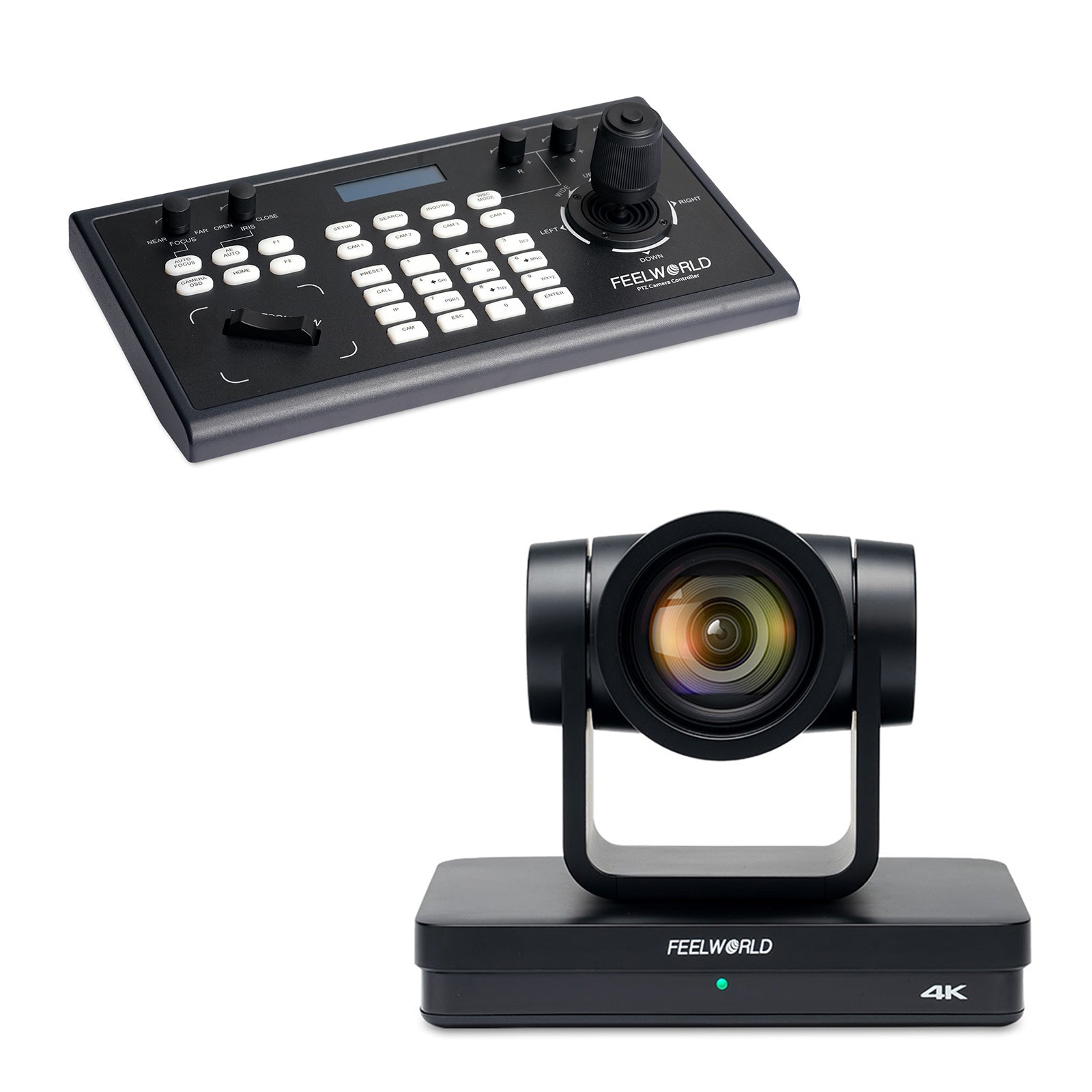 Feelworld UHD4K12X Camera PTZ 4K + Controller KBC10 Kit