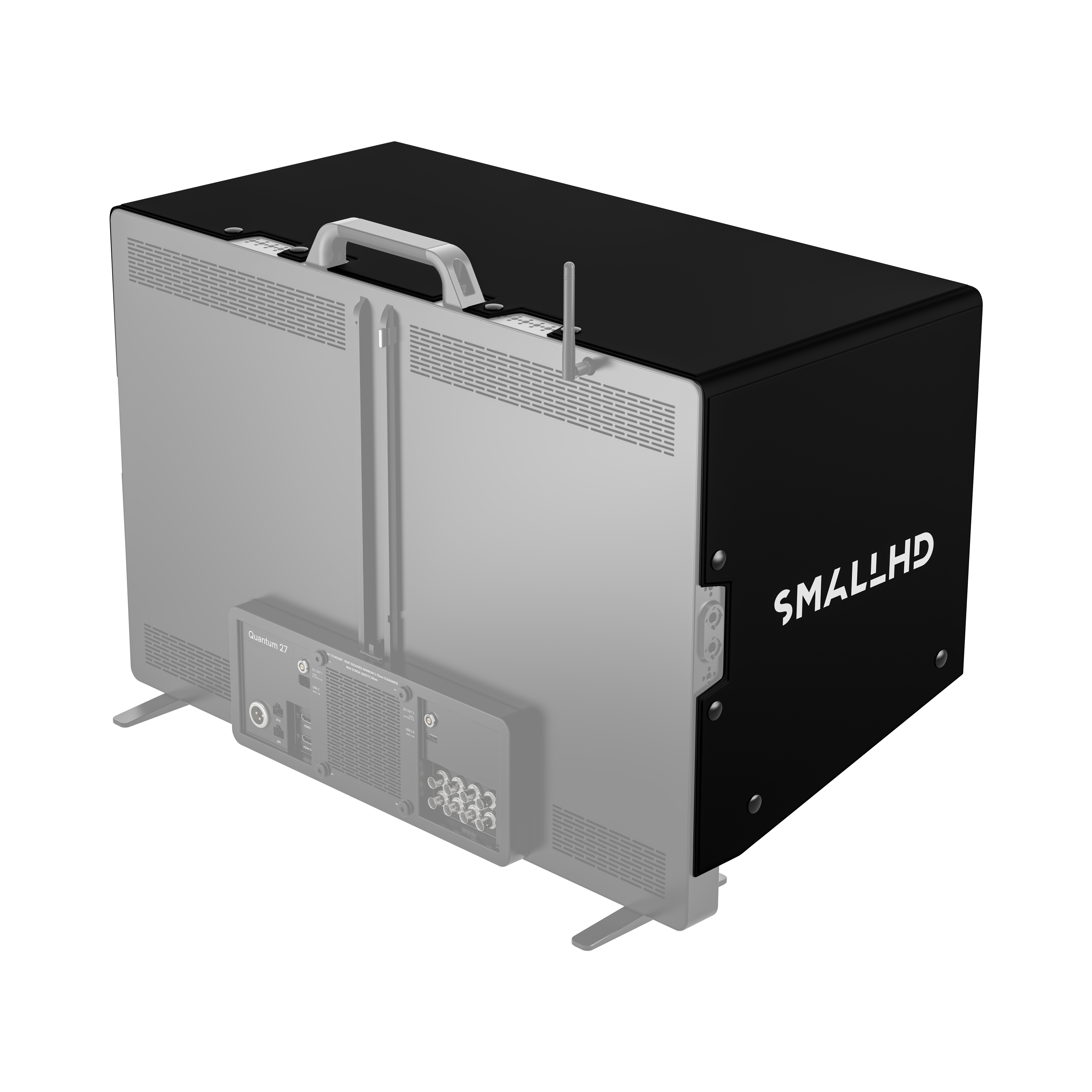 SmallHD Quantum 27 paraluce snap-on antiriflesso