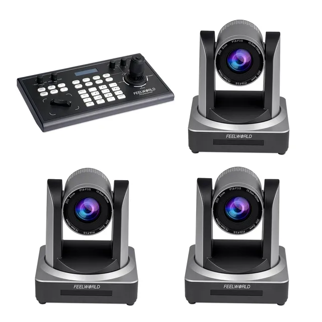 Feelworld Live Stream Set Up KBC10 set live streaming 3 POE20X