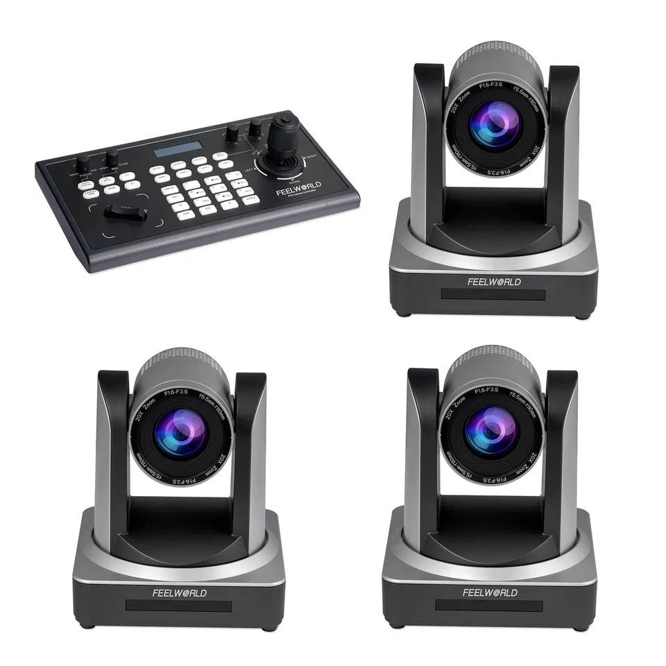 Feelworld Live Stream Set Up KBC10 set live streaming 3 POE20X