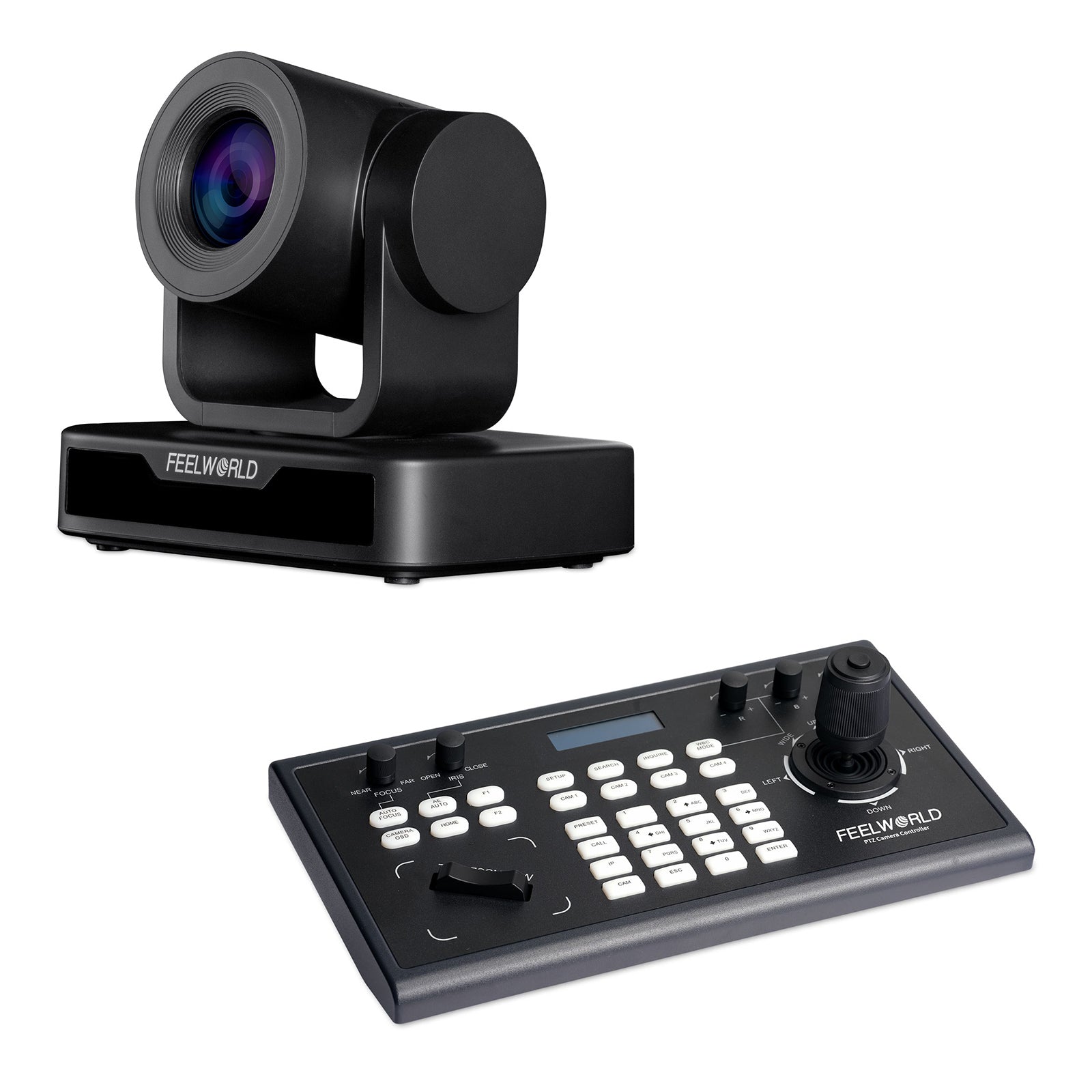 Feelworld KBC10 controller PTZ kit streaming telecamera USB10X