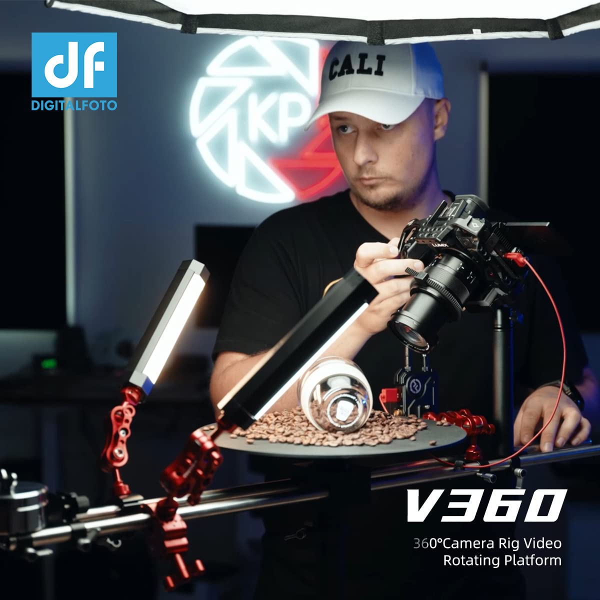 DigitalFoto V360 piattaforma girevole video bullet-time 20 kg