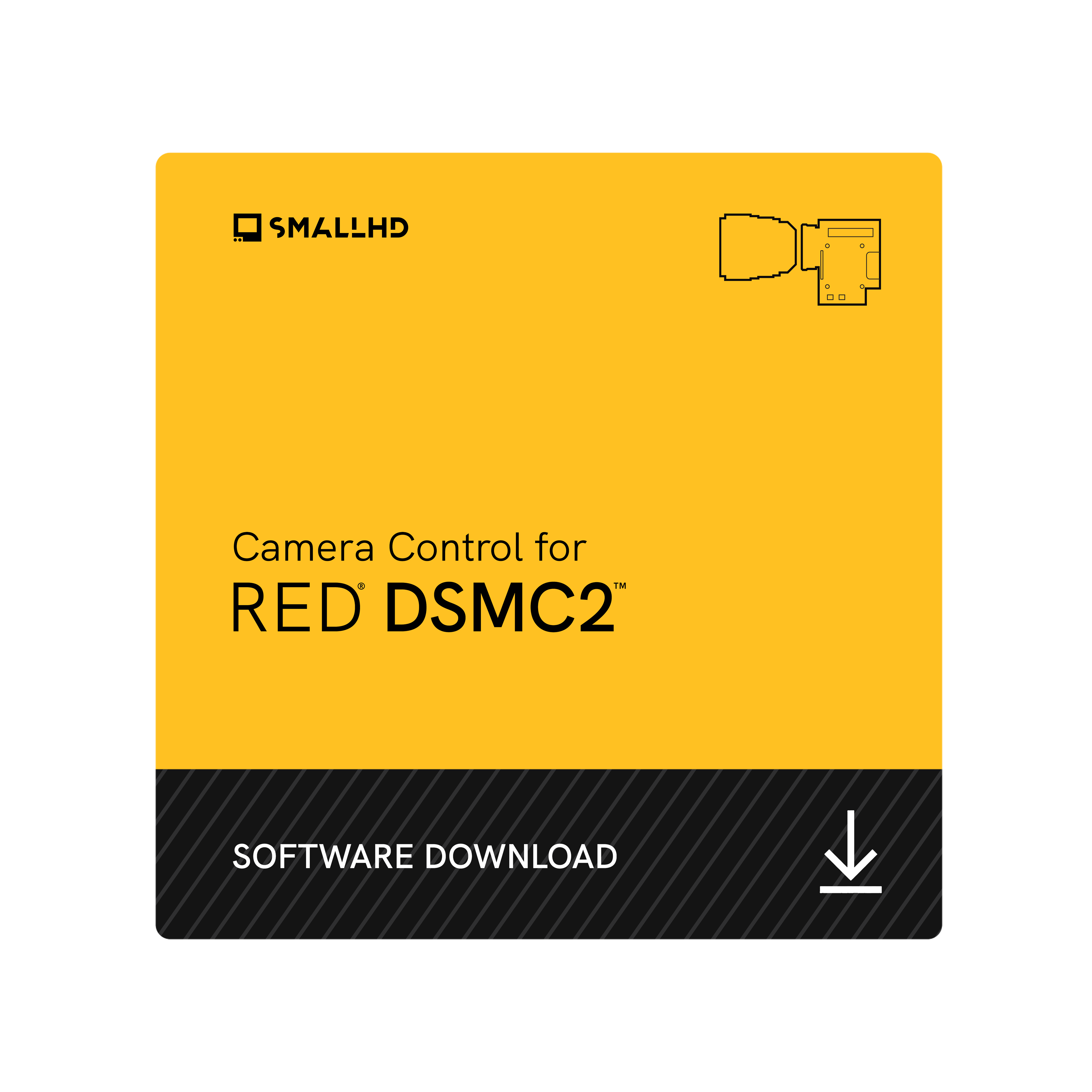SmallHD Camera Control software Canon Sony RED DSMC2