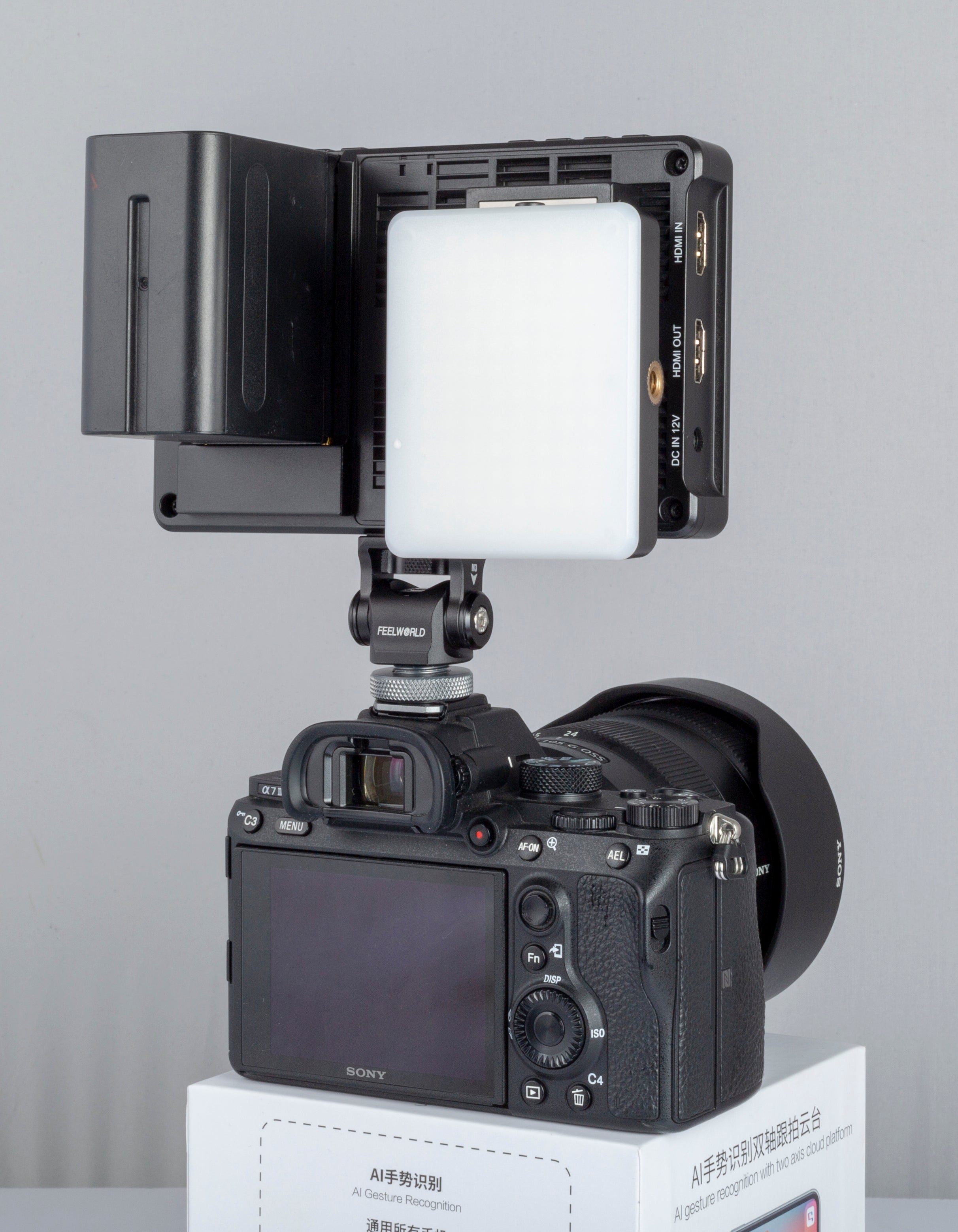 Feelworld Accessories Kit NPF F970 per Monitor Esterni