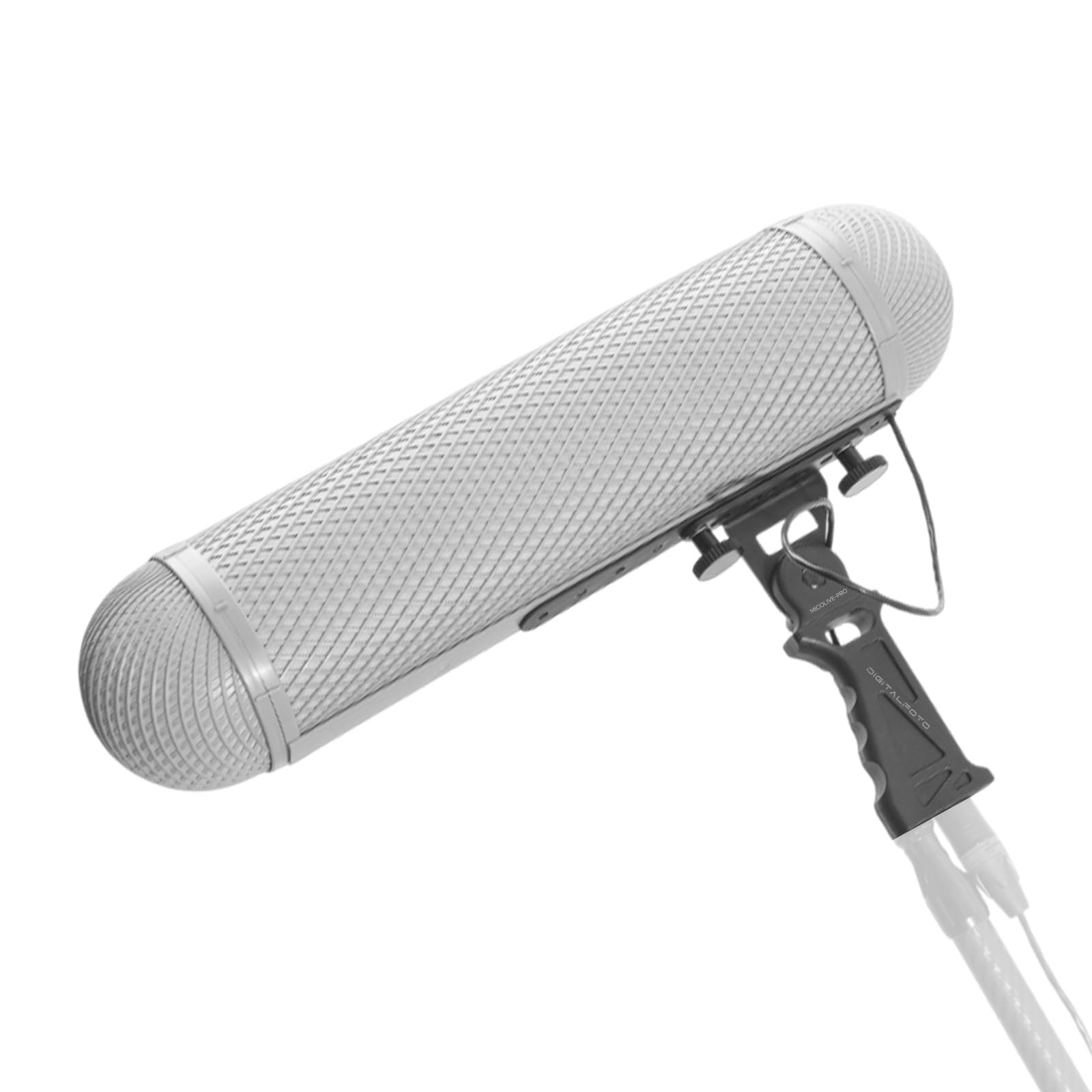DigitalFoto Micolive SE blimp antivento con deadcat XLR