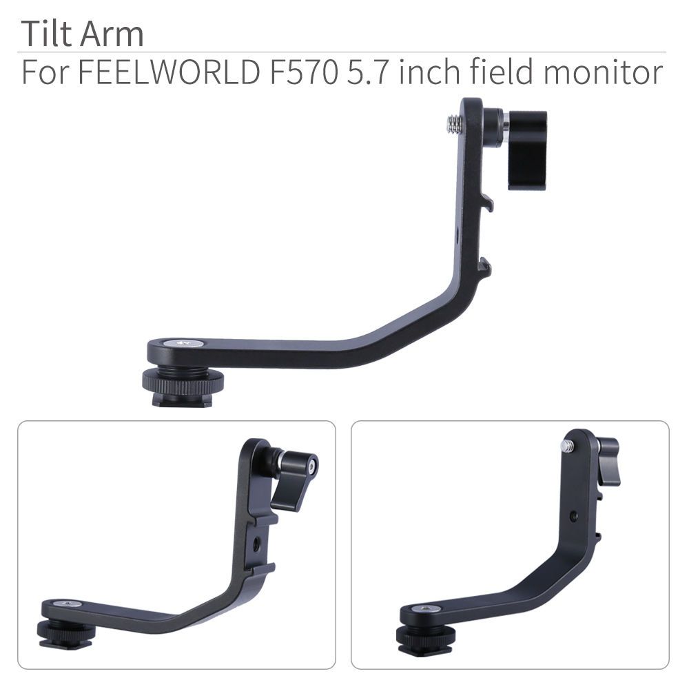 Feelworld Tilt Arm Braccio Snodato 1/4" per Monitor 5"-5.7"