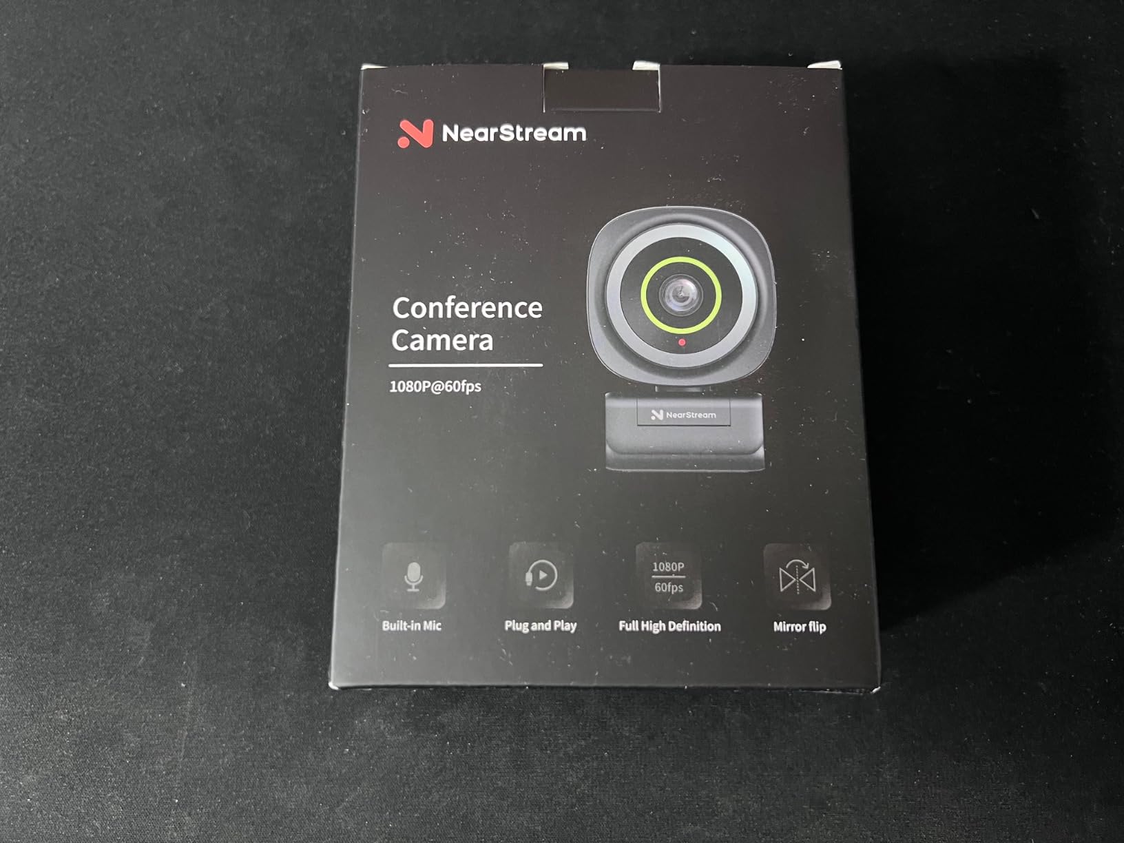 NearStream V02AF Webcam 1080p 60fps Autofocus Microfono
