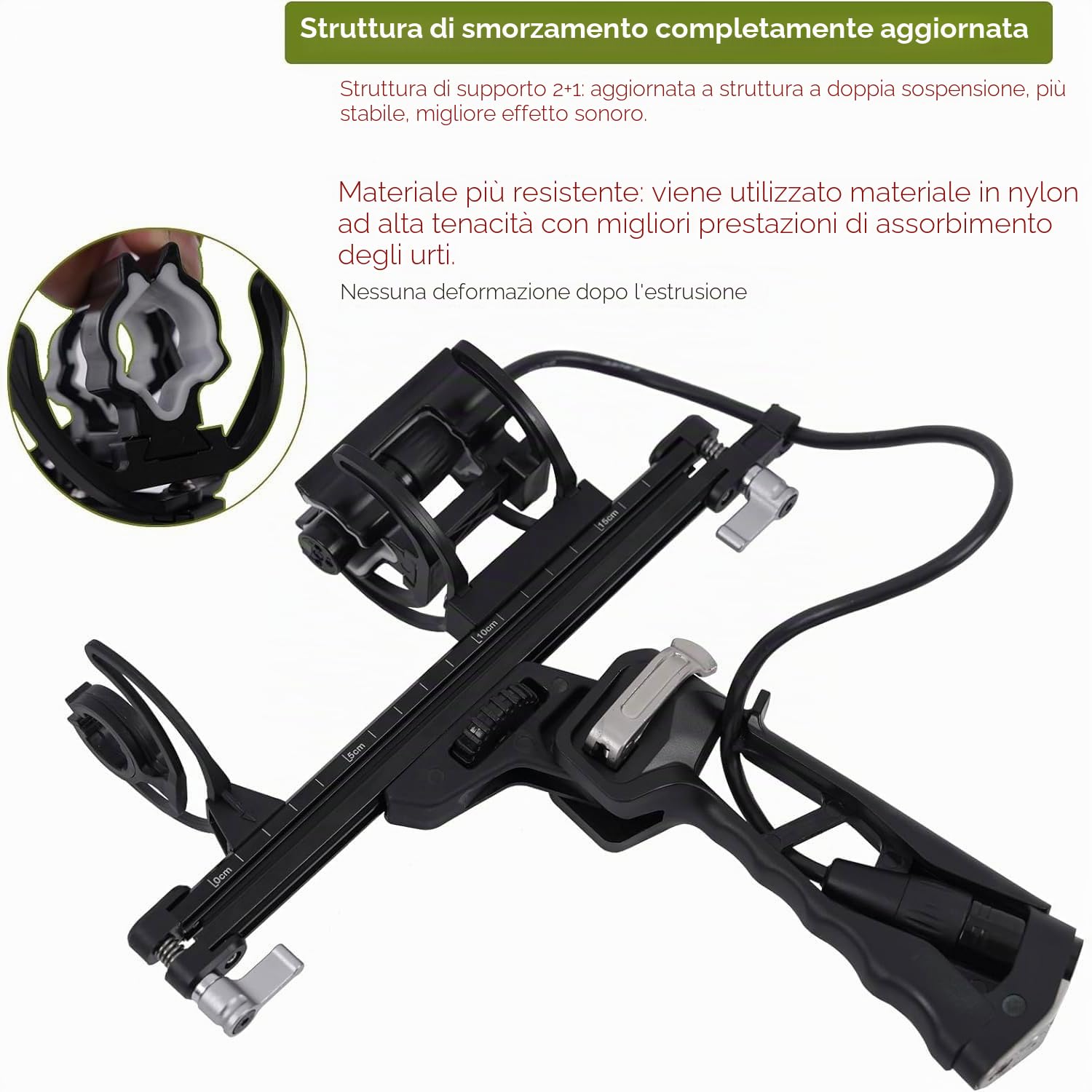 DigitalFoto Micolive SE blimp antivento con deadcat XLR
