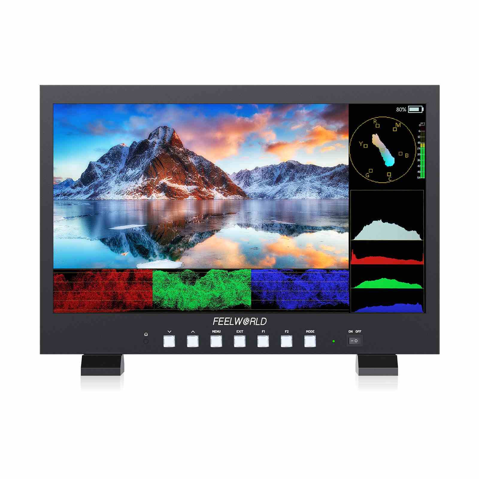 Feelworld FVM215 Monitor Broadcast 21.5" 1000nit HDMI SDI